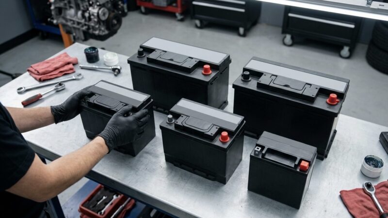 Variedad de baterías automotrices de diferentes marcas disponibles en Baterías y Baterías, Cali